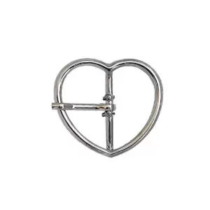 Fivela de Coração para Cinto Feminino