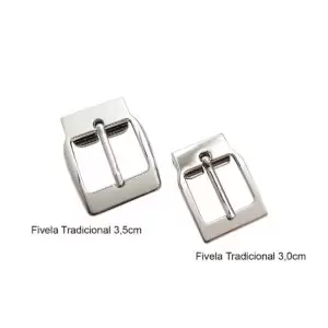 Fivela de Garra Removível para Cinto Masculino Tradicional