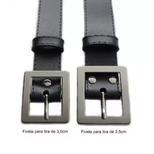 Fivela Quadrada para Cinto Feminino