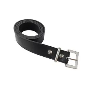 Cinto Feminino Fivela Meia-Quadrada com Passante De Metal 3,0cm