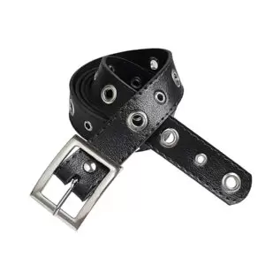 Cinto Feminino com Ilhós Alternados