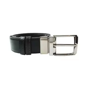Cinto Social Dupla Face Sintético Fivela Giratória 3,5 cm
