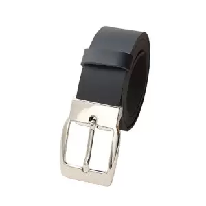 Cinto Masculino de Couro Soleta com Fivela Removível 3,5 Cm