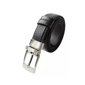 Cinto De Couro Dupla Face Com Fivela Giratória 3,0 Cm