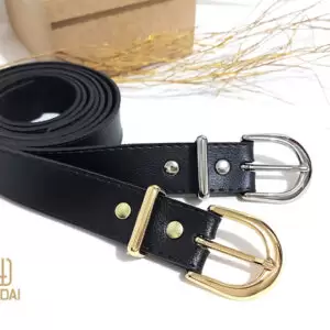 Cinto Feminino Com Passante De Metal Fivela Minishell