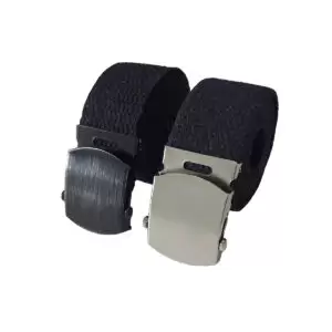 Cinto de Cadarço com Fivela de Rolete - Kit 2 Cintos