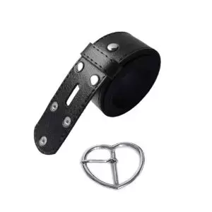 Cinto Feminino Fivela Coração Removível