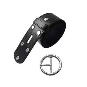 Cinto Feminino Fivela Redonda Removível